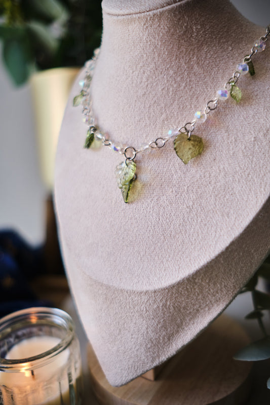 Collar de Hojitas Estilo Fairycore