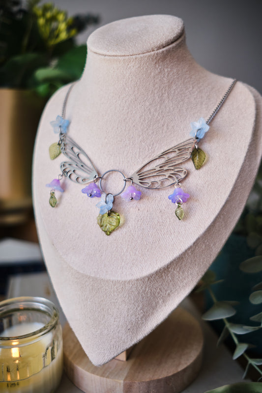 Collar Fairycore de Alas y Flores